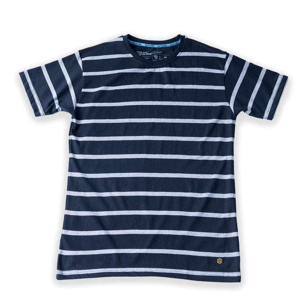 The Stripe Edit - Navy (Slim Fit) - Oneforblue