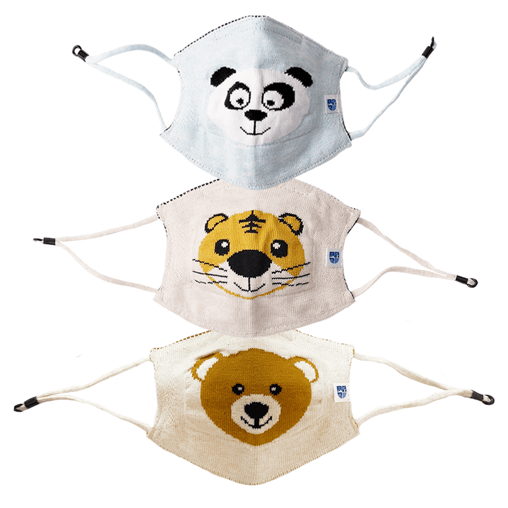 Ultra Breathable Antimicrobial Masks for Kids (Pack of 3) - Oneforblue