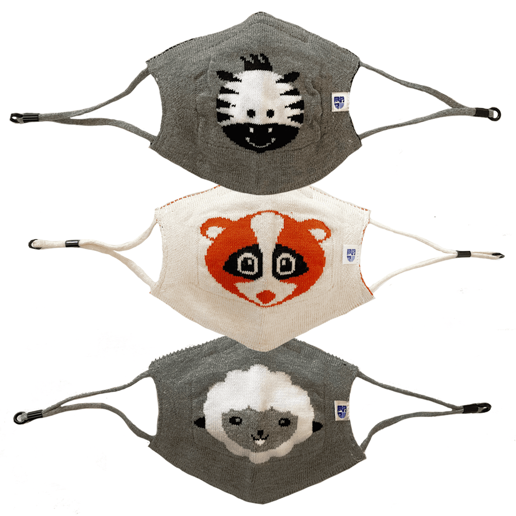 Ultra Breathable Antimicrobial Masks for Kids (Pack of 3) - Oneforblue