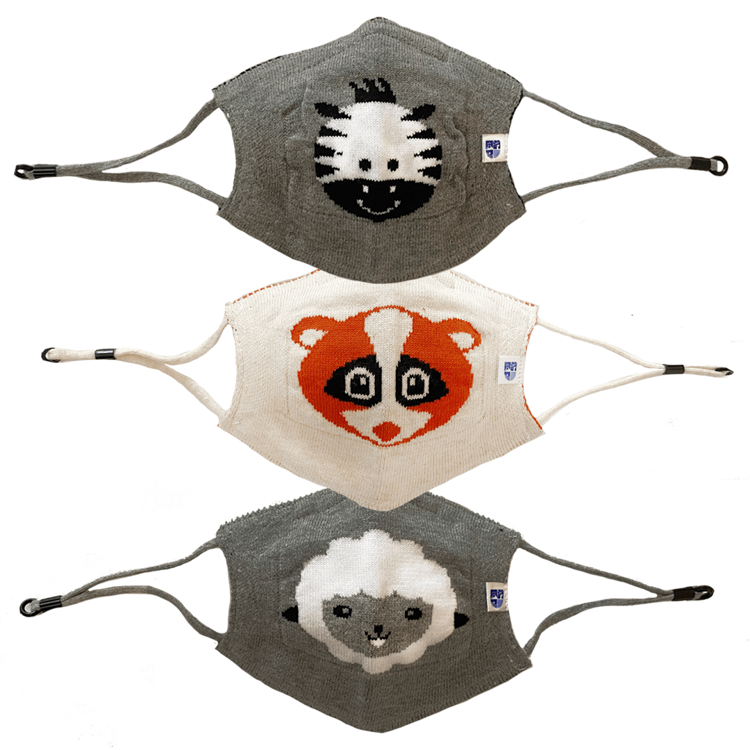 Ultra Breathable Antimicrobial Masks for Kids (Pack of 3) - Oneforblue