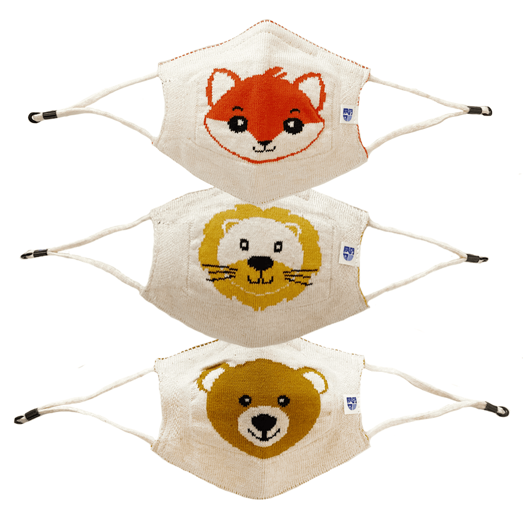 Ultra Breathable Antimicrobial Masks for Kids (Pack of 3) - Oneforblue