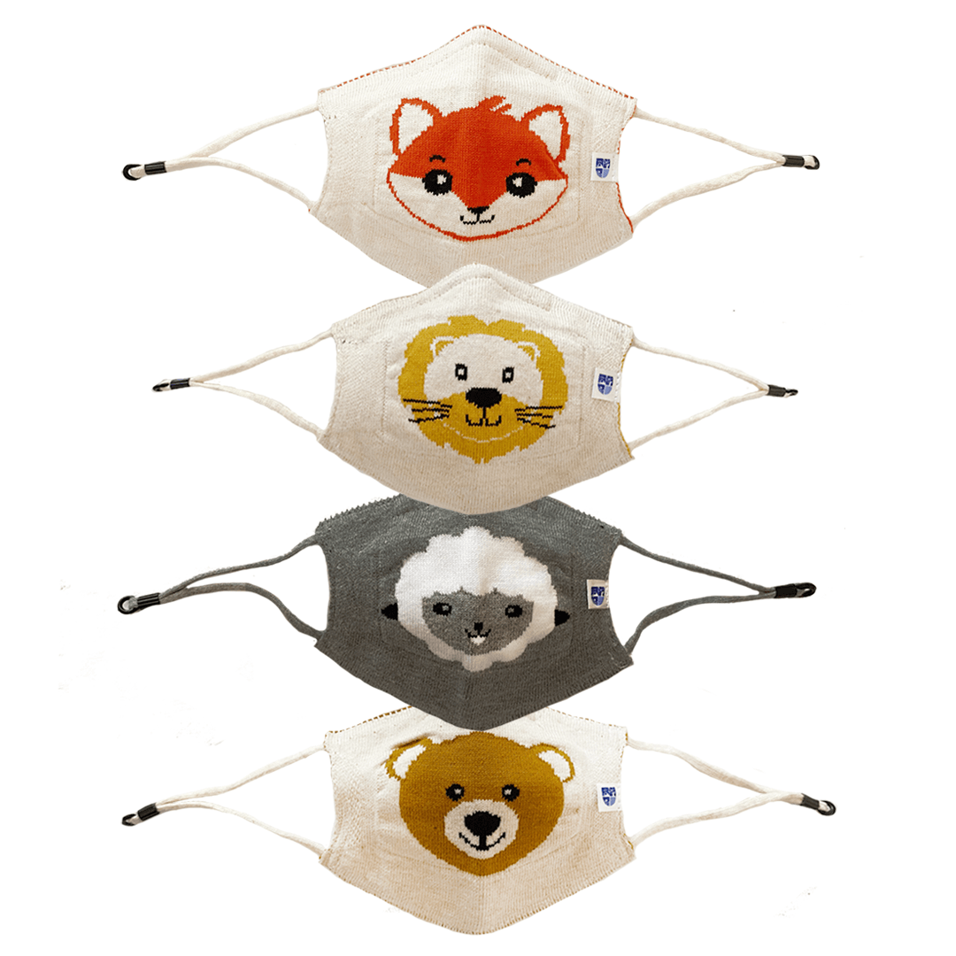 Ultra Breathable Antimicrobial Masks for Kids (Pack of 4) - Oneforblue