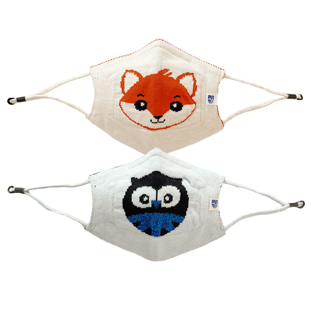 Ultra Breathable Antimicrobial Masks for Kids (Pack of 2) - Oneforblue