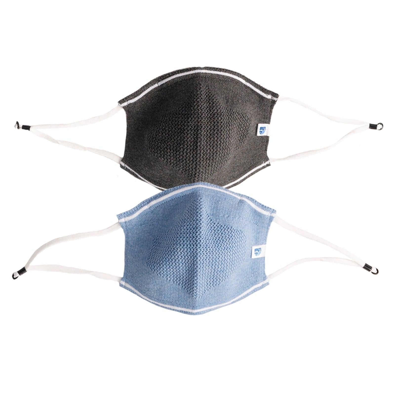 Ultra Breathable Antimicrobial Masks for Adults (Pack of 2) - Oneforblue