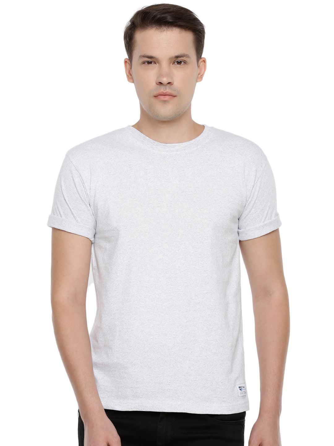 The Ultimate Basics- White Melange - Oneforblue
