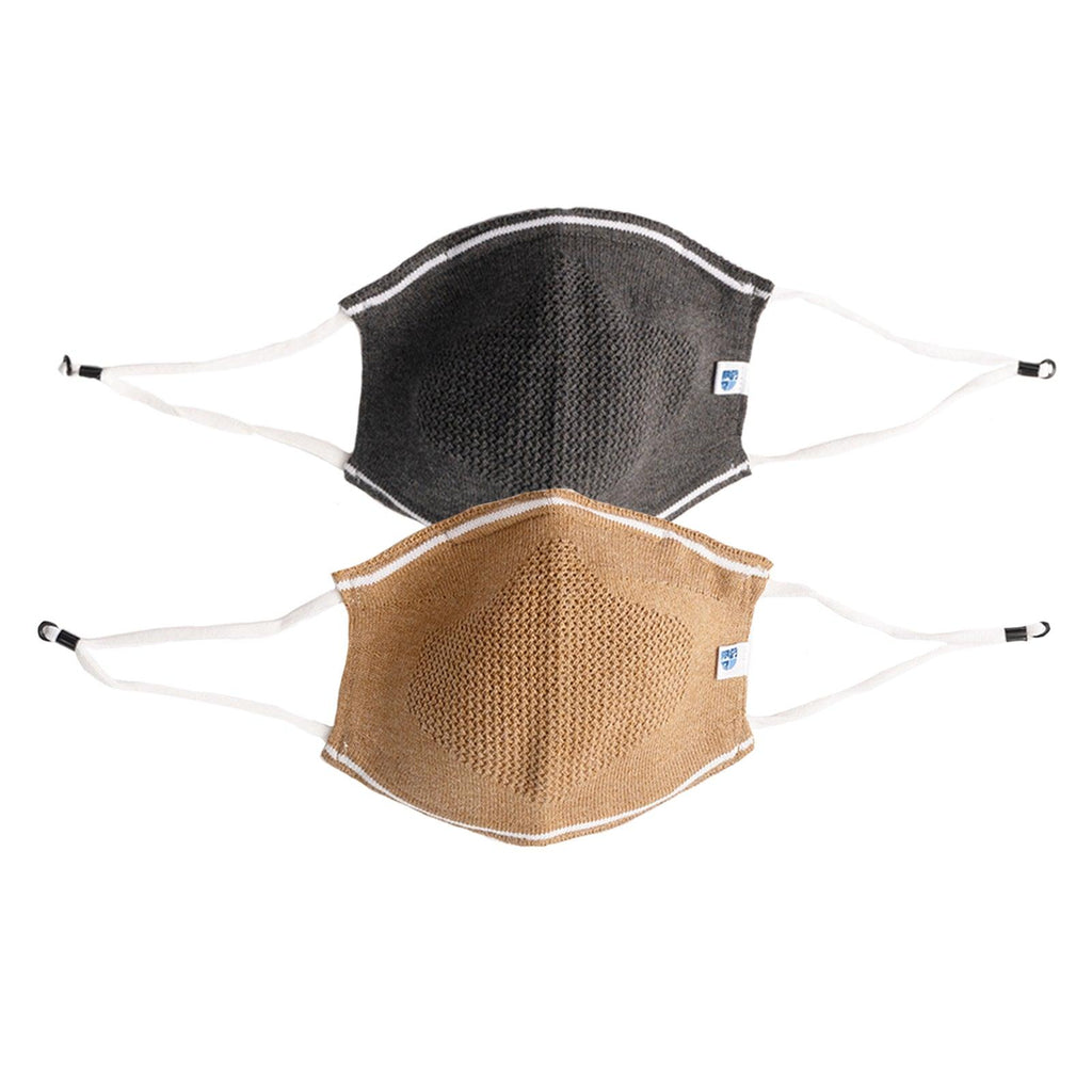 Ultra Breathable Antimicrobial Masks for Adults (Pack of 2) - Oneforblue