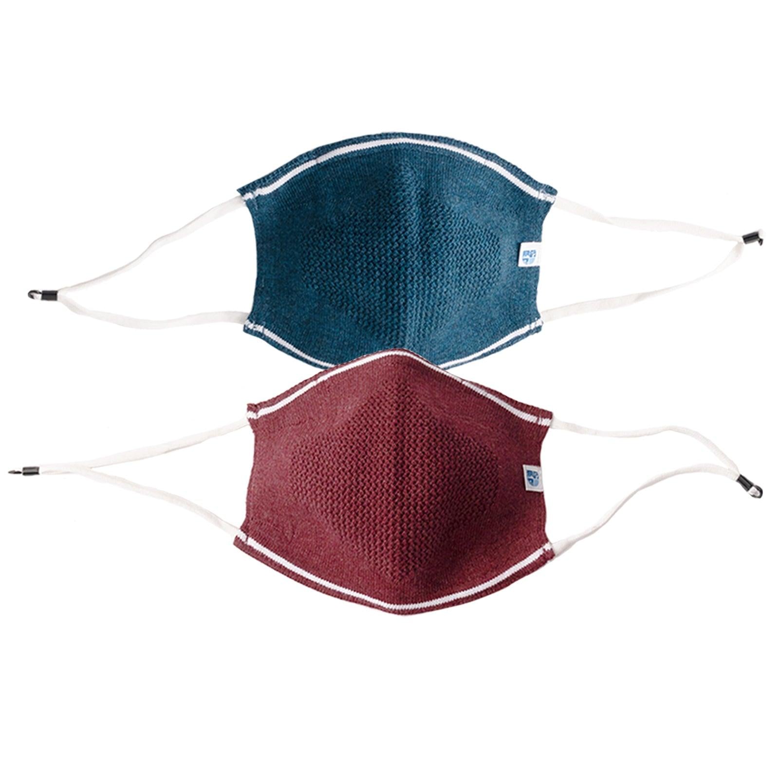 Ultra Breathable Antimicrobial Masks for Adults (Pack of 2) - Oneforblue