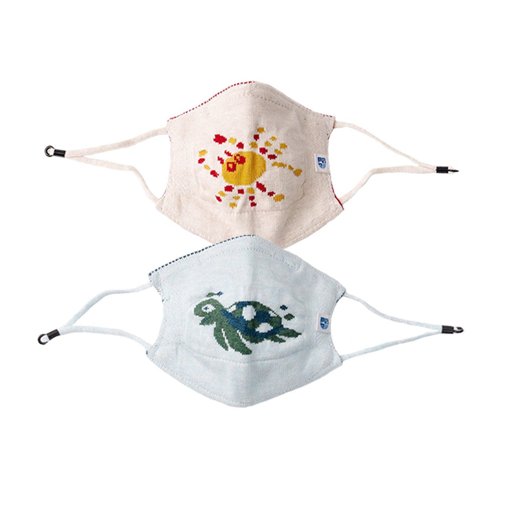 Ultra Breathable Antimicrobial Masks for Kids (Pack of 2) - Oneforblue