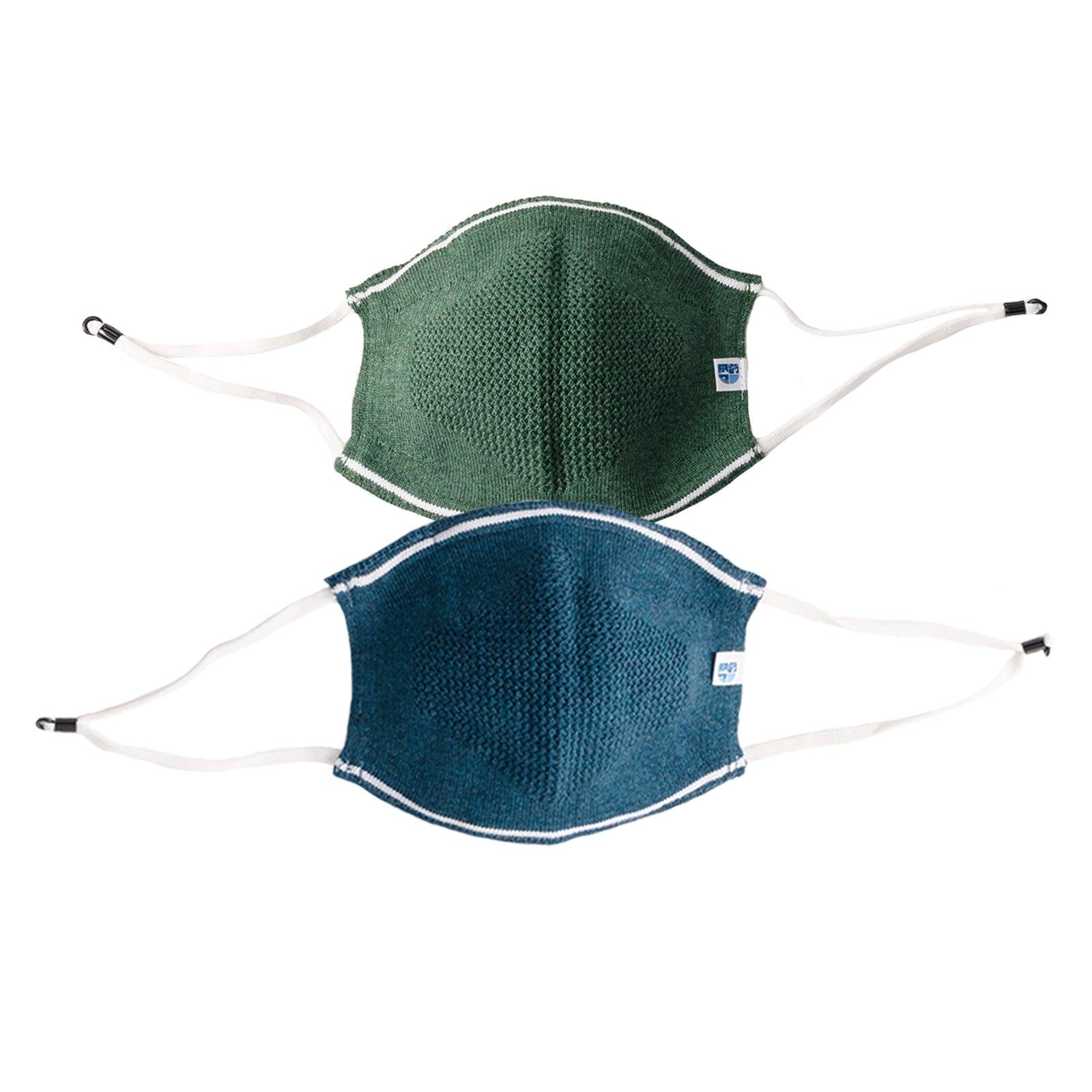 Ultra Breathable Antimicrobial Masks for Adults (Pack of 2) - Oneforblue