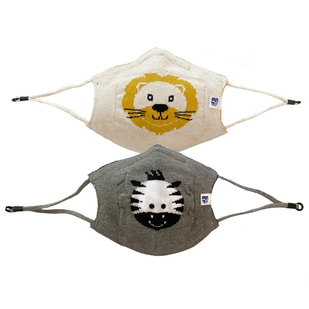 Ultra Breathable Antimicrobial Masks for Kids (Pack of 2) - Oneforblue