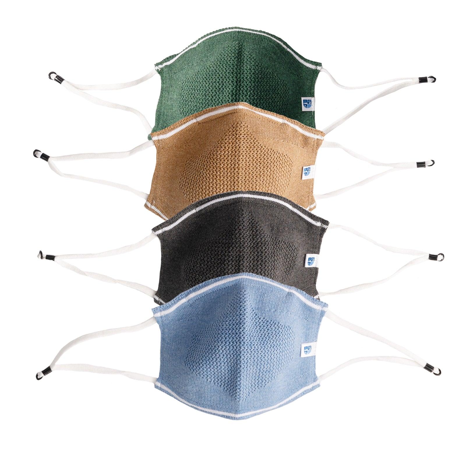 Ultra Breathable Antimicrobial Masks for Adults (Pack of 4) - Oneforblue