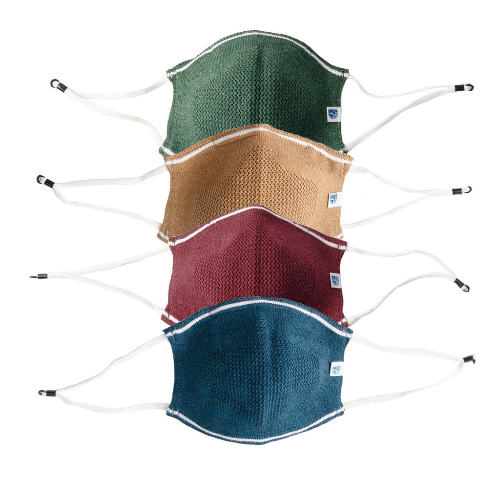 Ultra Breathable Antimicrobial Masks for Adults (Pack of 4) - Oneforblue