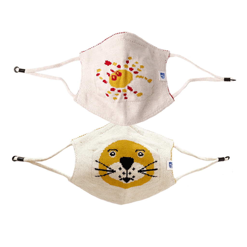 Ultra Breathable Antimicrobial Masks for Kids (Pack of 2) - Oneforblue