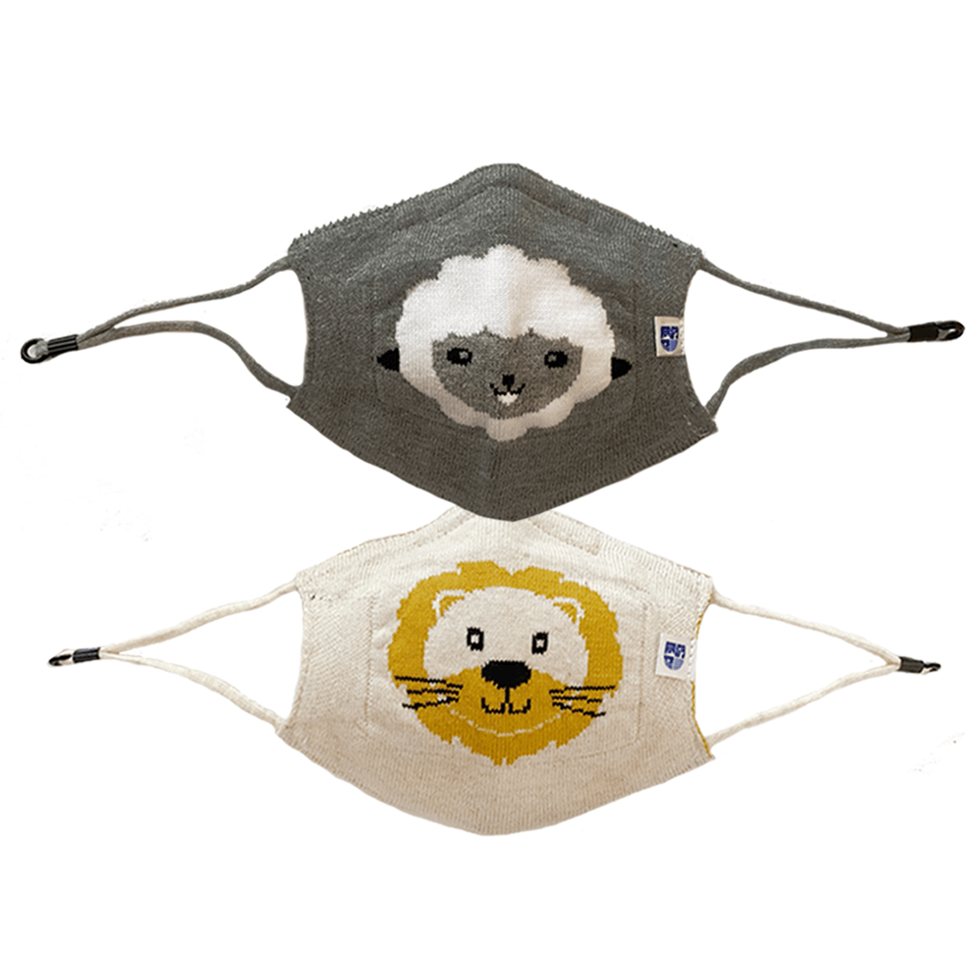 Ultra Breathable Antimicrobial Masks for Kids (Pack of 2) - Oneforblue