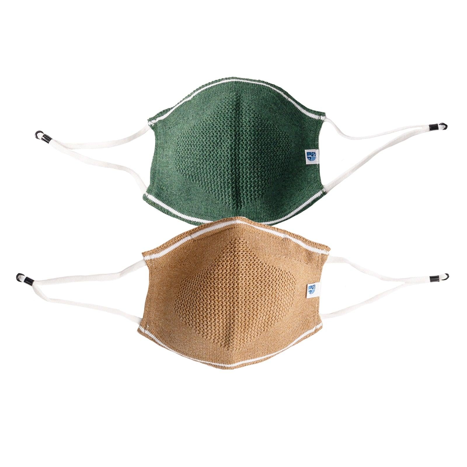 Ultra Breathable Antimicrobial Masks for Adults (Pack of 2) - Oneforblue