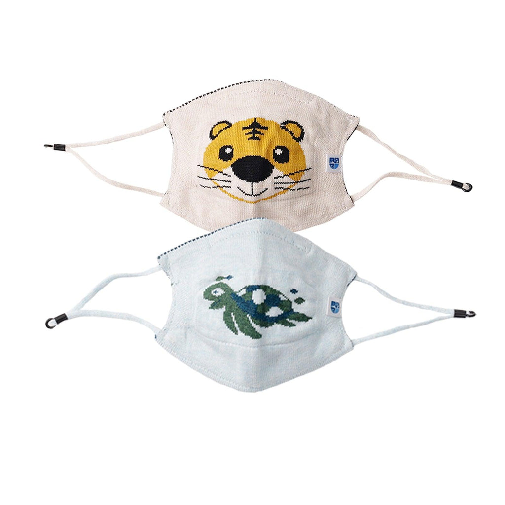 Ultra Breathable Antimicrobial Masks for Kids (Pack of 2) - Oneforblue
