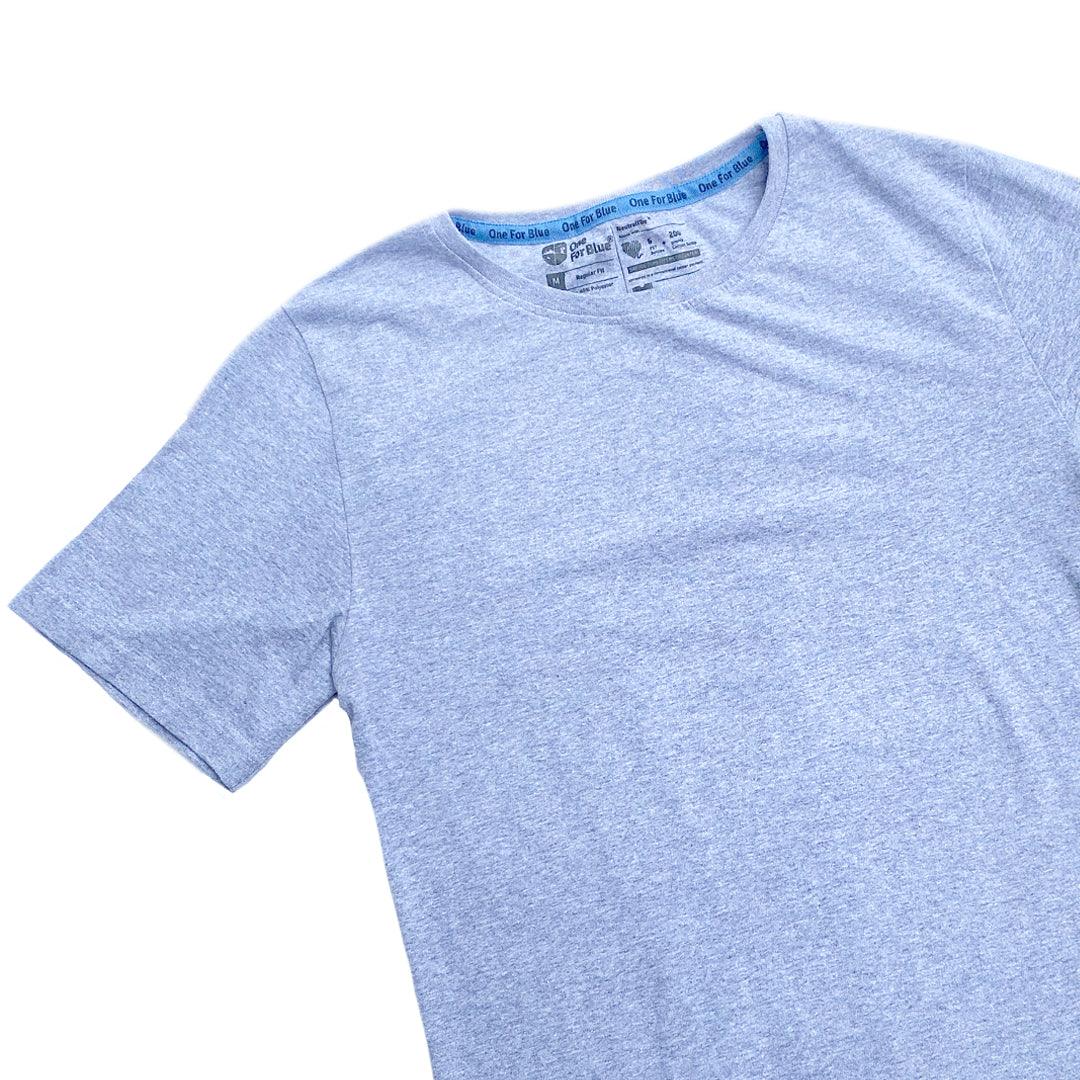 The Ultimate Basics- Light Melange (Slim Fit) - Oneforblue