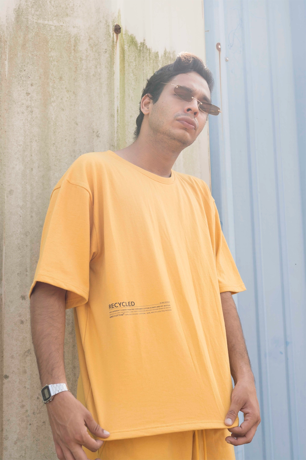 Amber Oversized Tshirt Shorts Co-ord
