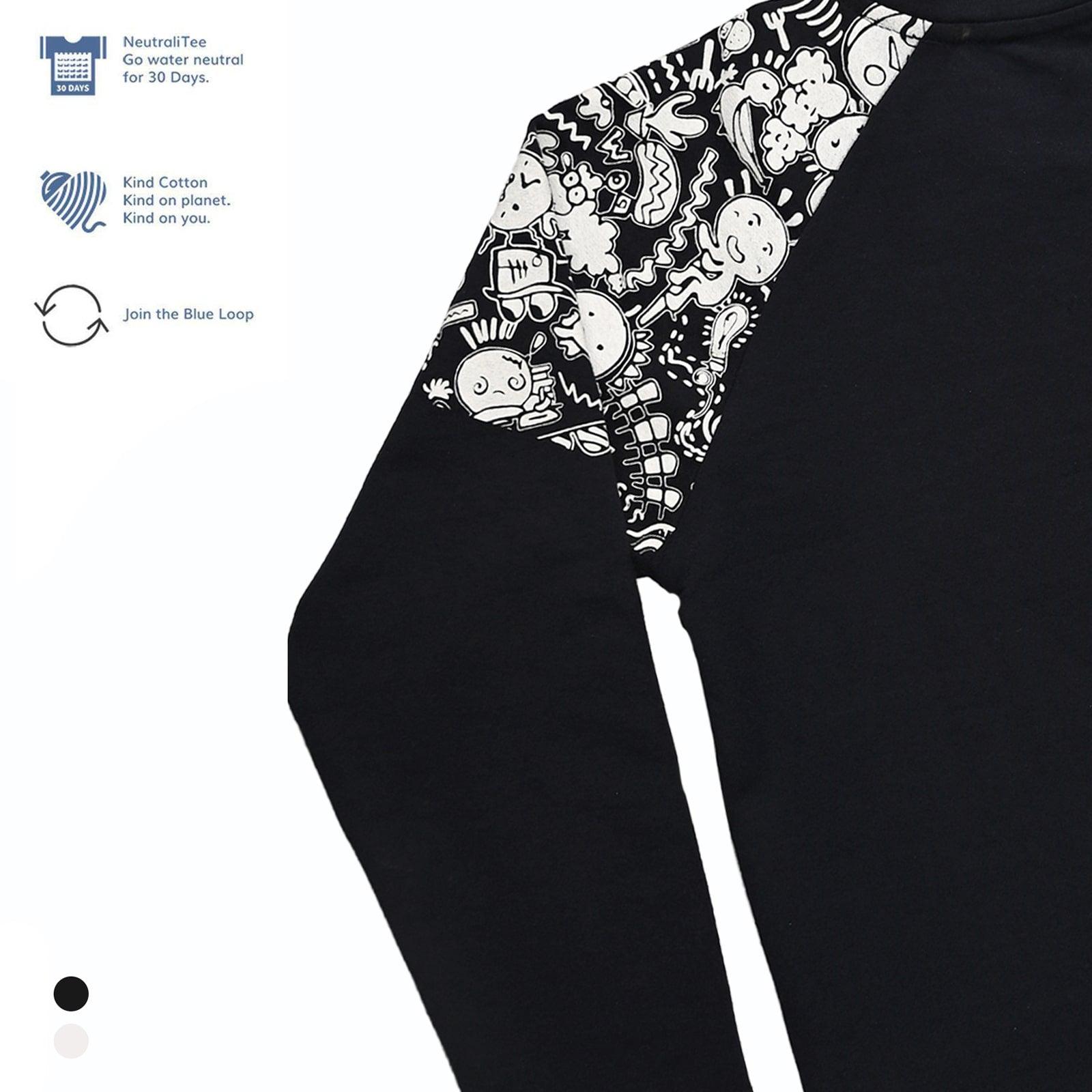 Scribble Dribble Sweatshirt - Oneforblue