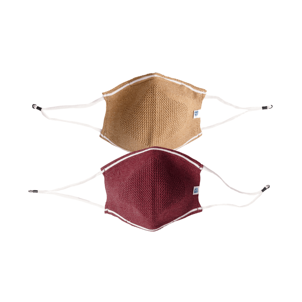 Ultra Breathable Antimicrobial Masks for Adults (Pack of 2) - Oneforblue