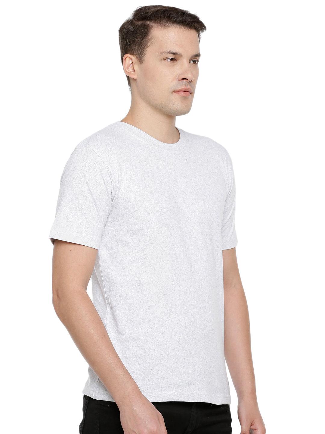 The Ultimate Basics- White Melange - Oneforblue