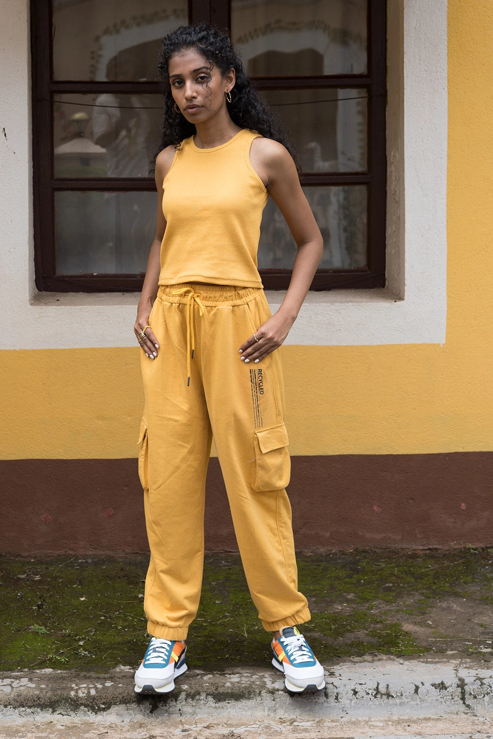Amber rib tank top