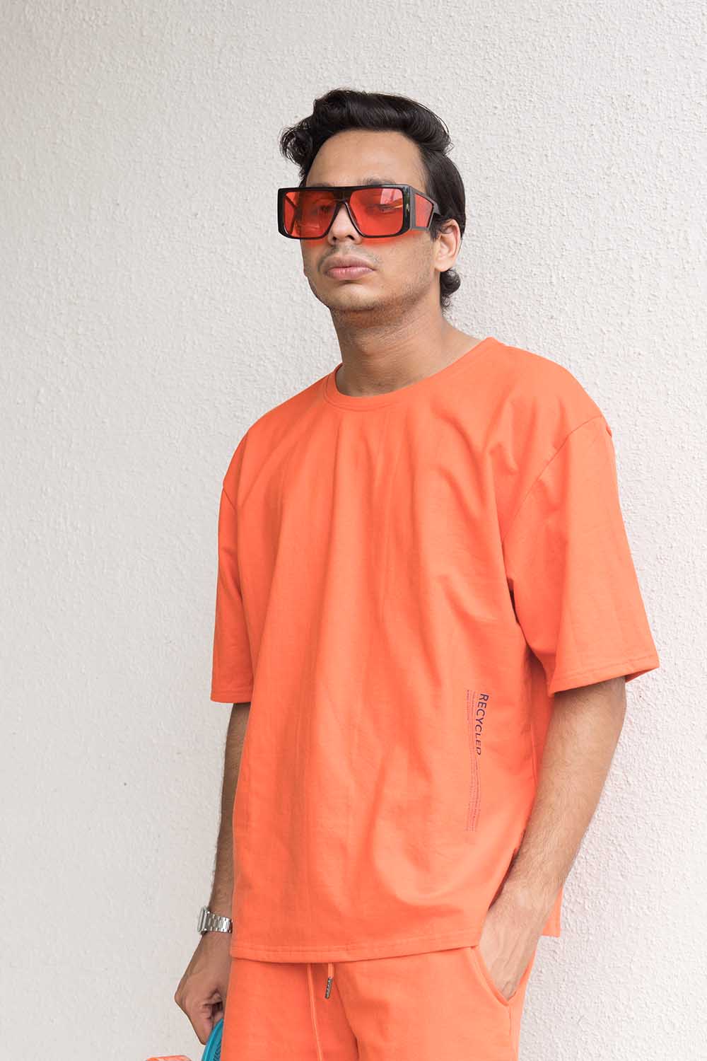 Tangerine oversized T-shirt