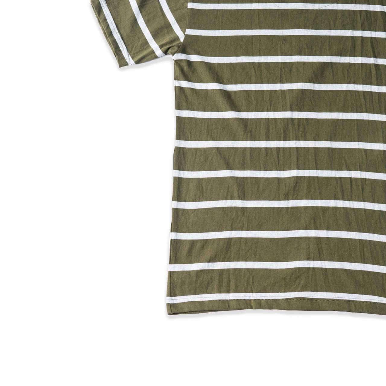 The Stripe Edit – Olive (Slim Fit) - Oneforblue