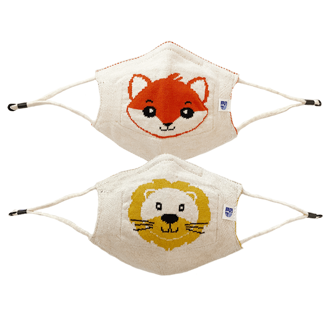 Ultra Breathable Antimicrobial Masks for Kids (Pack of 2) - Oneforblue