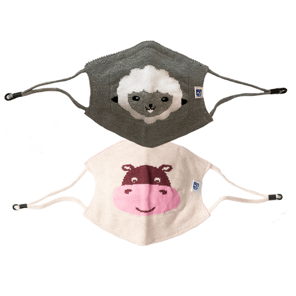 Ultra Breathable Antimicrobial Masks for Kids (Pack of 2) - Oneforblue