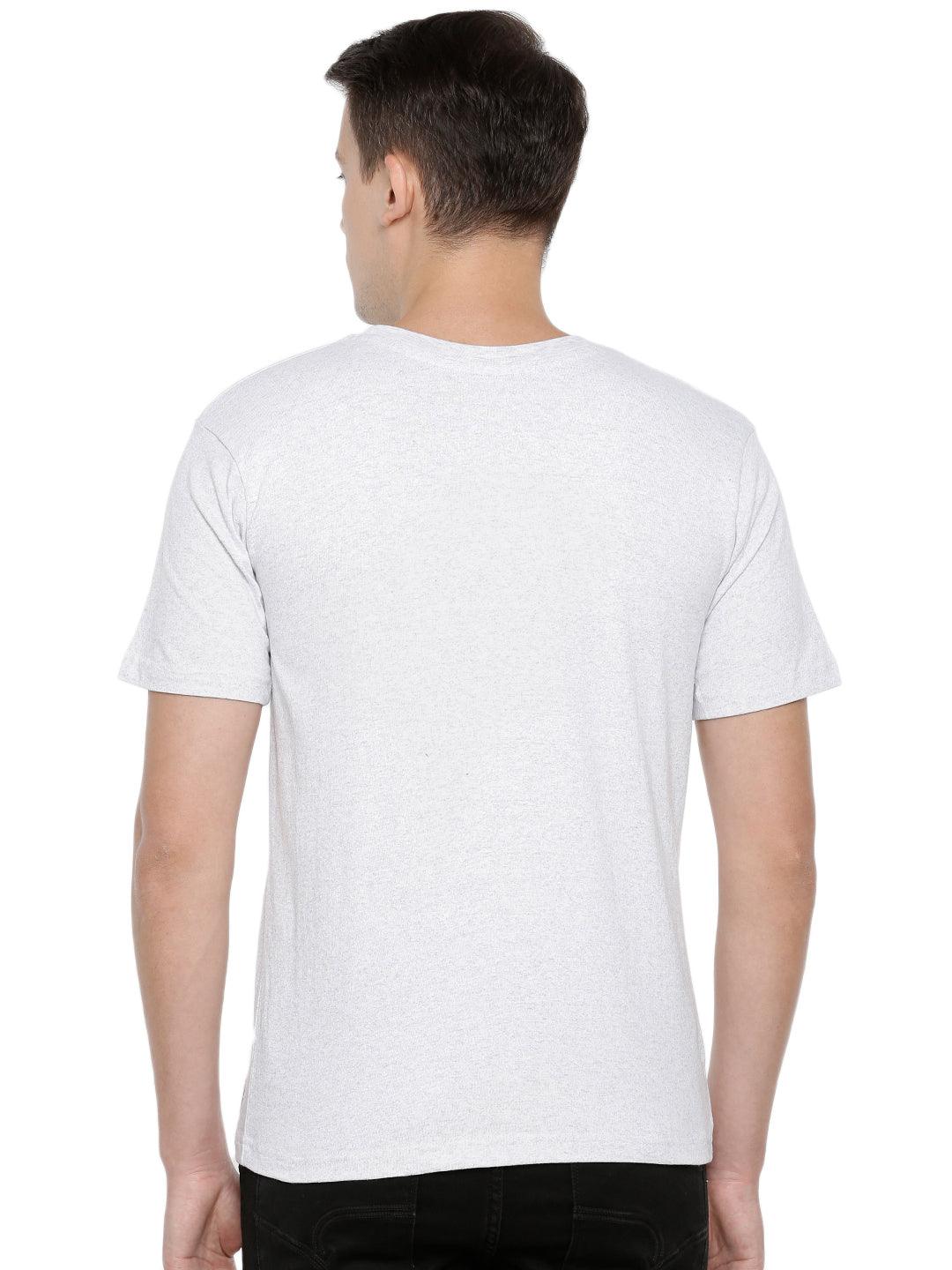 The Ultimate Basics- White Melange - Oneforblue