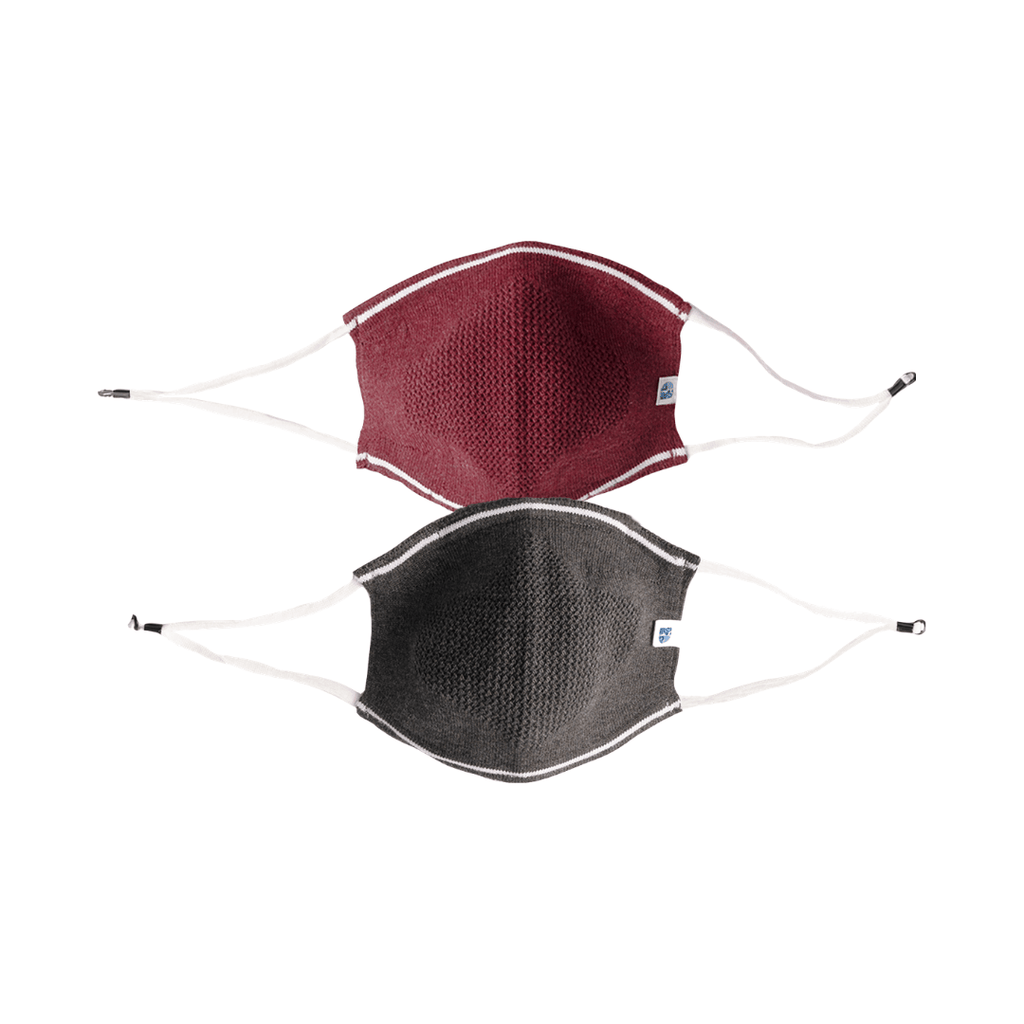 Ultra Breathable Antimicrobial Masks for Adults (Pack of 2) - Oneforblue