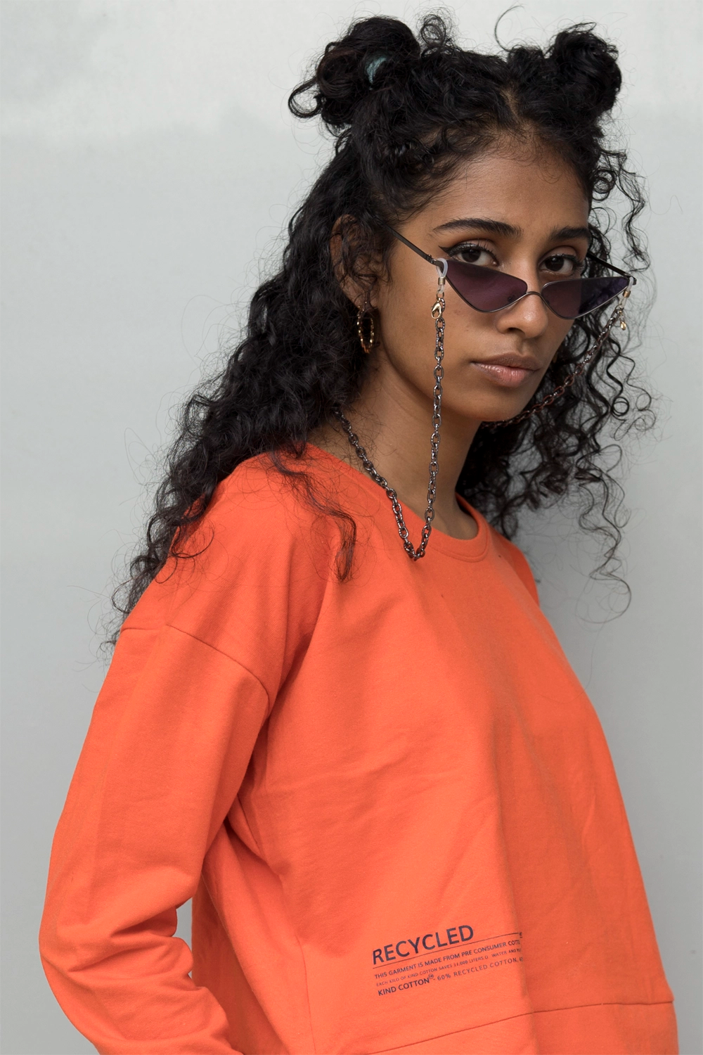 Tangerine Crop Top - Shorts Co-Ord