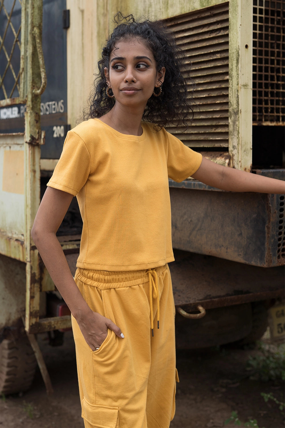 Amber all season rib top