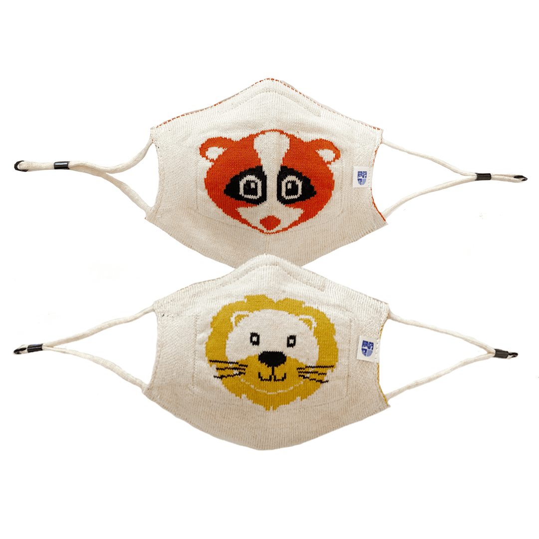 Ultra Breathable Antimicrobial Masks for Kids (Pack of 2) - Oneforblue