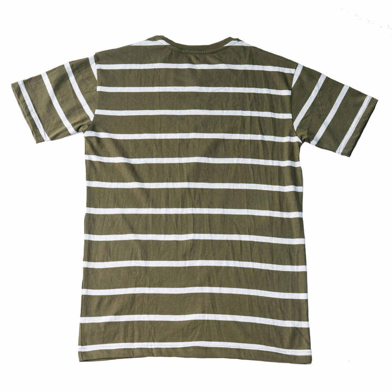 The Stripe Edit – Olive (Slim Fit) - Oneforblue