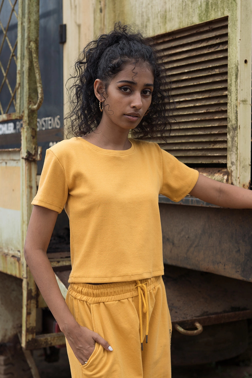 Amber all season rib top