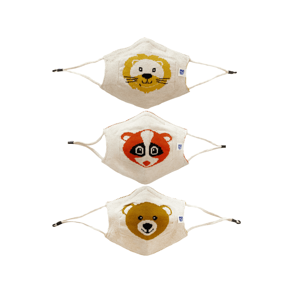 Ultra Breathable Antimicrobial Masks for Kids (Pack of 3) - Oneforblue