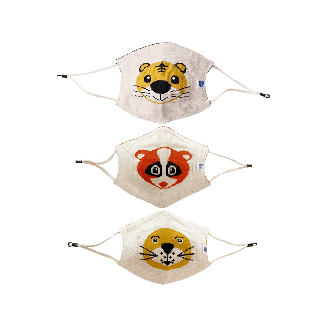 Ultra Breathable Antimicrobial Masks for Kids (Pack of 3) - Oneforblue