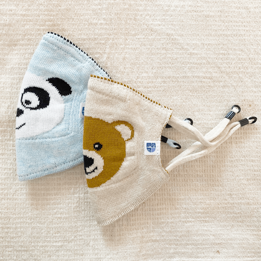 Ultra Breathable Antimicrobial Masks for Kids (Pack of 2) - Oneforblue